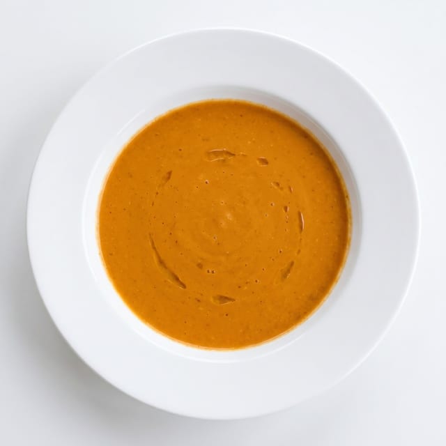 Seafood Bisque Soup Lunch.