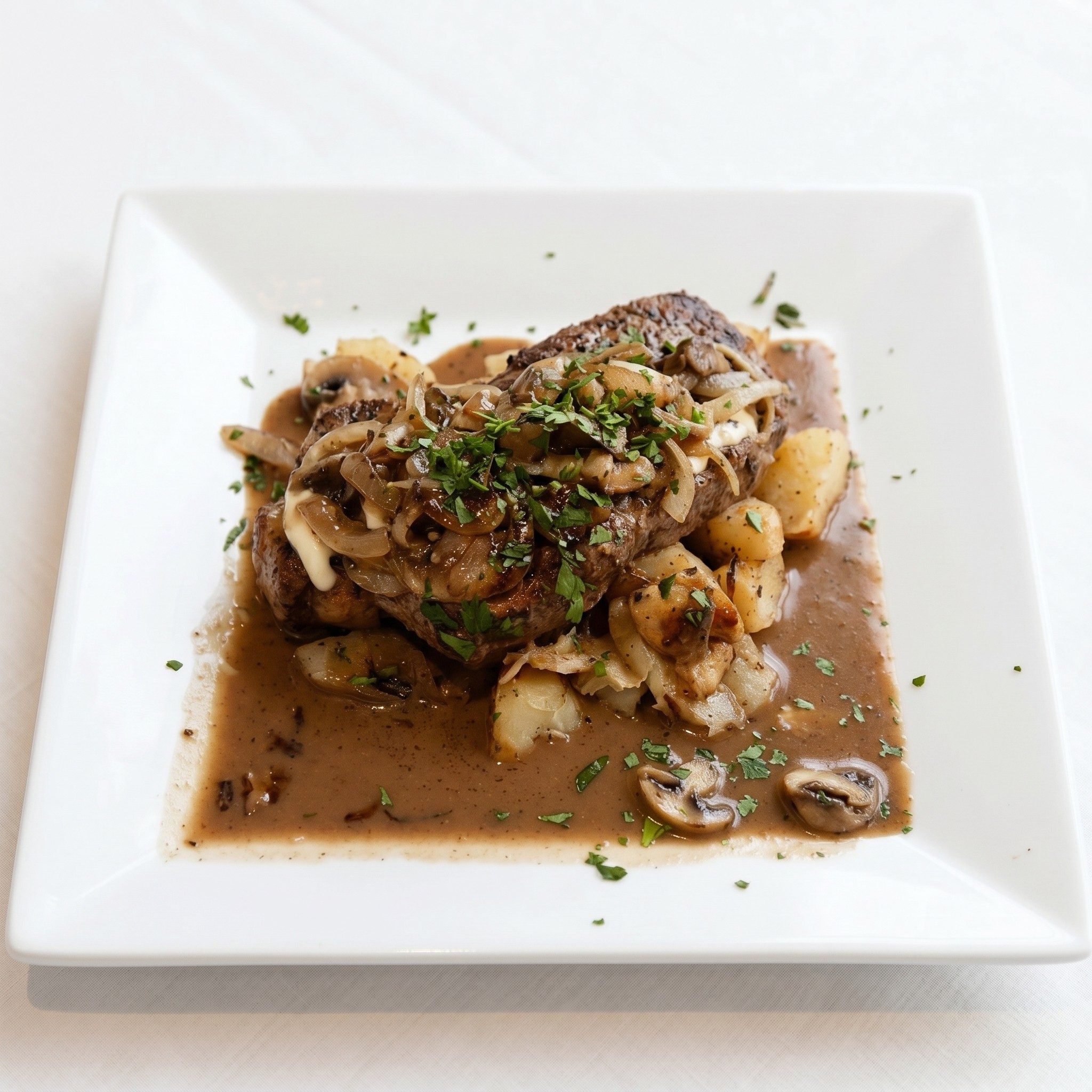 Grilled Black Angus Steak.