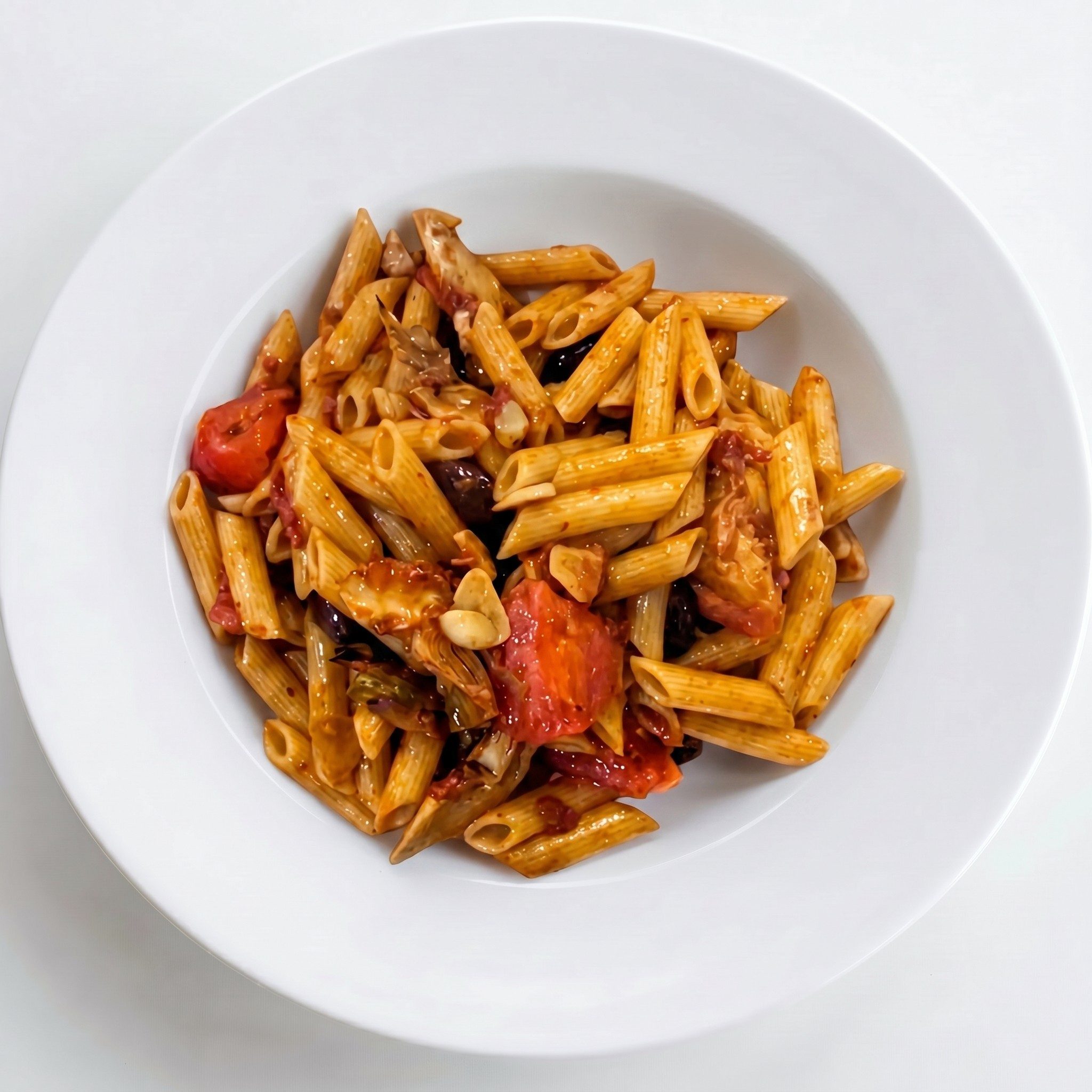 Penne Chicken Pasta Lunch.