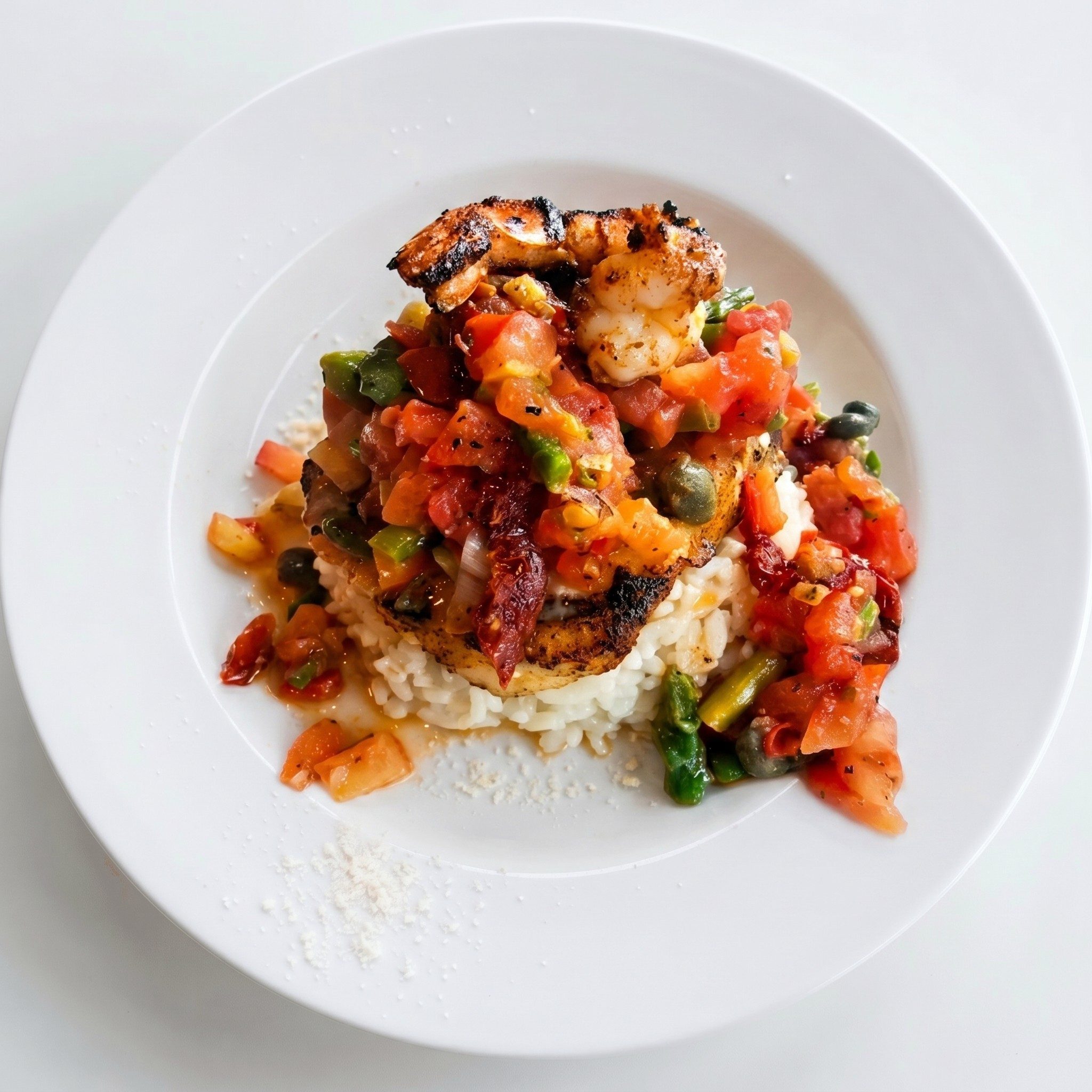 Grilled Ahi Tuna.