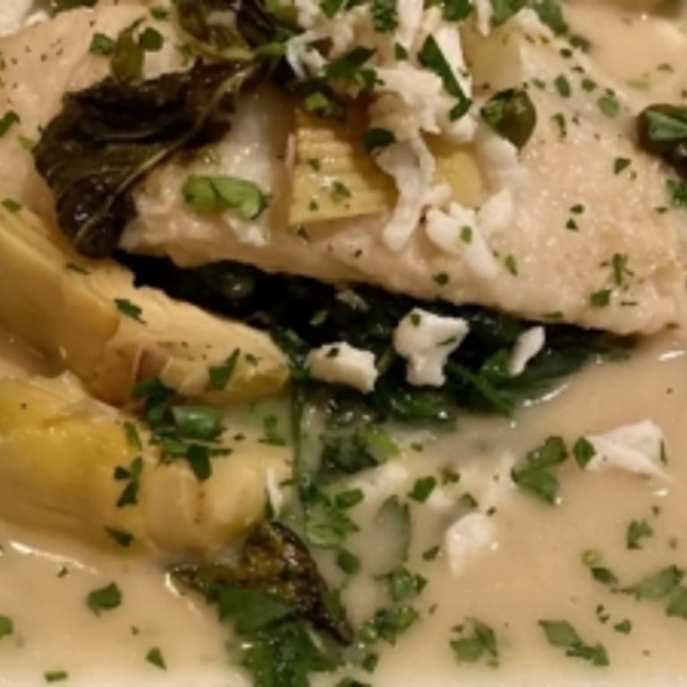 Indulge in our seafood bisque
